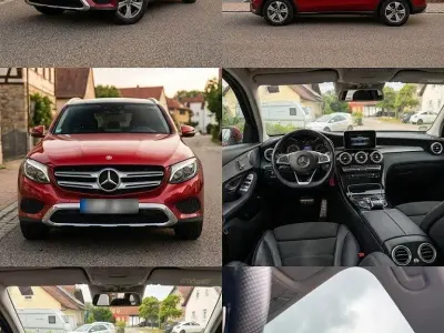 Gebraucht Mercedes GLC250 AMG line 211 PS (155 kW) 2019 Rot SUV