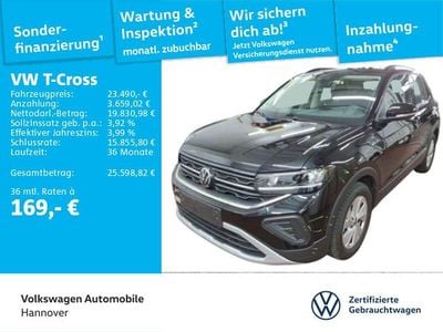 Deep black perleffekt Gebraucht 2024 VW T-Cross Life SUV | 23.490 € (Guter Preis)