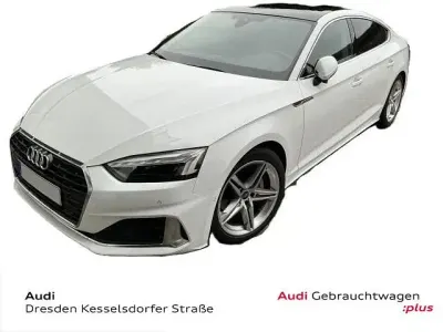 Gebraucht Audi A5 Sportback Advanced Plus 204 PS (150 kW) 2023 Weiß Kleinwagen