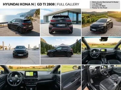 Gebraucht Hyundai Kona 280 PS (205 kW) 2022 Schwarz SUV