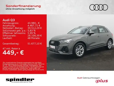Gebraucht Audi Q3 S-Line 150 PS (110 kW) 2025 Chronosgrau metallic SUV
