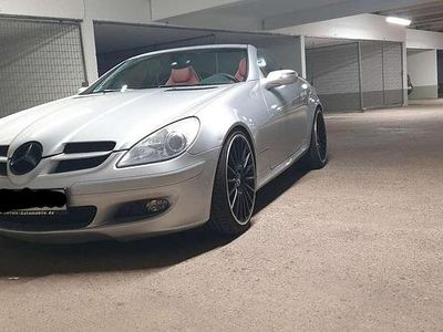 Usata Mercedes SLK200 163 CV (119 kW) 2004 Grigio Cabrio