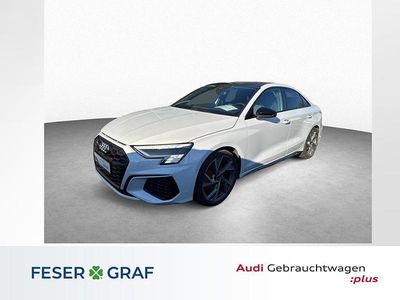 Gletscherweiß Gebraucht 2021 Audi S3 Ambiente Limousine | 37.690 € (Fairer Preis)
