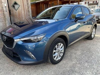 Gebraucht Mazda CX-3 Exclusive-Line 120 PS (88 kW) 2018 Blau SUV