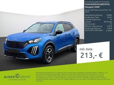 Usata Peugeot 2008 Allure 131 CV (96 kW) 2023 Blu SUV