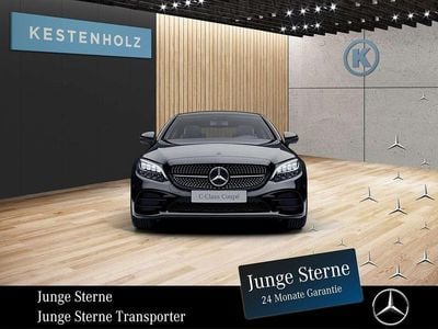 Usata Mercedes C200 AMG 184 CV (135 kW) 2021 Nero Coupé
