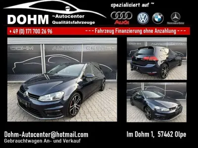 Gebraucht VW Golf VII R-line 140 PS (102 kW) 2013 Blau Limousine