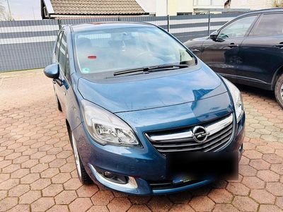 Gebraucht Opel Meriva Edition 140 PS (102 kW) 2015 Blau Van / Kleinbus