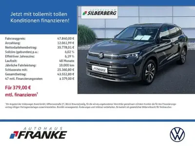 Neu VW Tiguan 150 PS (110 kW) 2026 Grau SUV