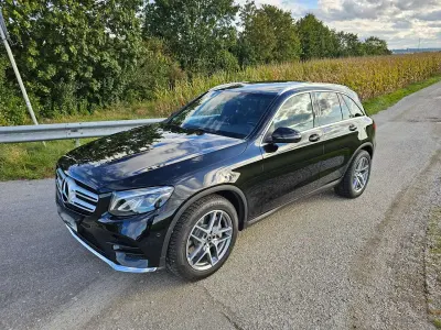 Gebraucht Mercedes GLC250 AMG line 211 PS (155 kW) 2019 Schwarz SUV