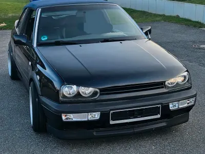 Gebraucht VW Golf Cabriolet GTI 115 PS (84 kW) 1996 Schwarz Cabrio