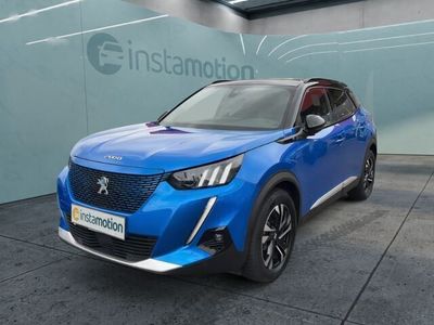 Gebraucht Peugeot e-2008 GTi 100 kW (136 PS) 2021 Blau SUV