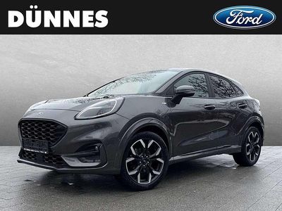 Gebraucht Ford Puma ST-Line X 125 PS (91 kW) 2021 Schwarz (obsidianschwarz metallic) SUV