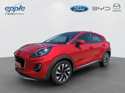Gebraucht Ford Puma Titanium 125 PS (91 kW) 2022 Fantastic red metallic (metallic) SUV