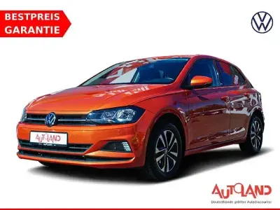 Usata VW Polo Active 95 CV (69 kW) 2021 Arancione Utilitaria