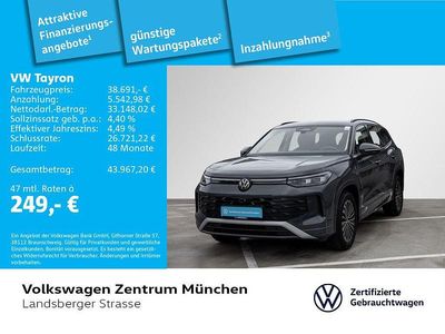 Gebraucht VW Tayron Life 150 PS (110 kW) 2025 Grau SUV