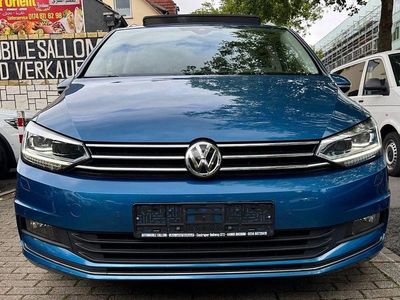 Gebraucht VW Touran Sound 150 PS (110 kW) 2017 Blau Van / Kleinbus