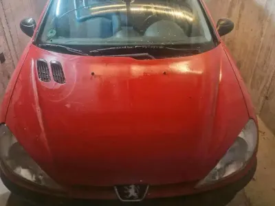 Brugt Peugeot 206 60 HK (44 kW) 2002 Rød Hatchback