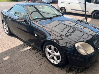 gebraucht Mercedes SLK230 Cabrio Schwarz Automatik