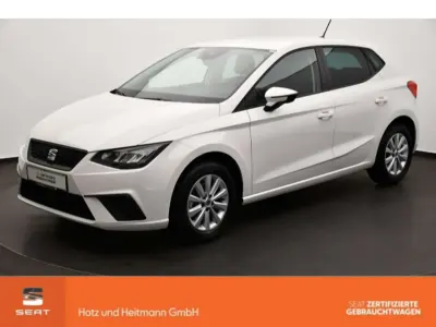 Gebraucht Seat Ibiza Style 110 PS (80 kW) 2023 "candy" weiss Kleinwagen