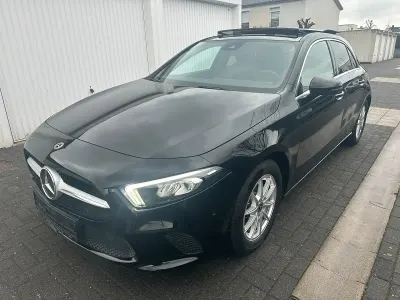 Brugt Mercedes A180 136 HK (100 kW) 2018 Sort Sedan