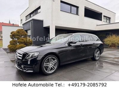 Schwarz Gebraucht 2017 Mercedes E220 AMG Limousine | 24.450 € (Superpreis)