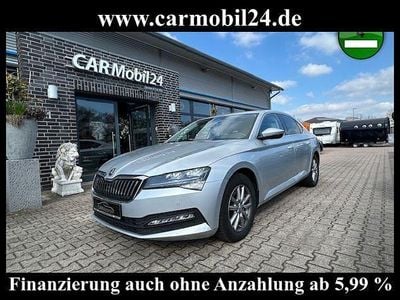 Usata Skoda Superb Ambition 150 CV (110 kW) 2022 Argento Berlina