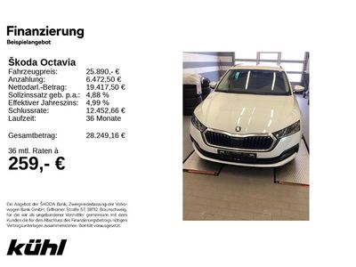 Gebraucht Skoda Octavia Tour 150 PS (110 kW) 2023 Moonweiss metallic Kombi