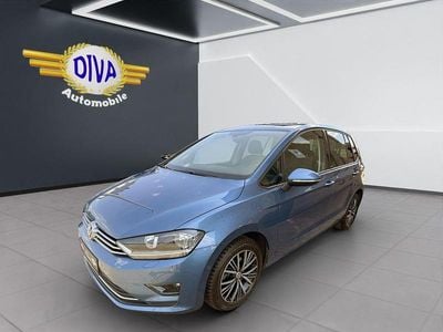 Blau Gebraucht 2016 VW Golf Sportsvan Allstar Van / Kleinbus | 13.999 € (Fairer Preis)