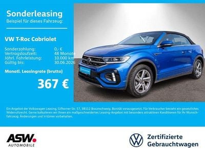 Usata VW T-Roc Cabriolet R-line 150 CV (110 kW) 2025 Blu Cabrio