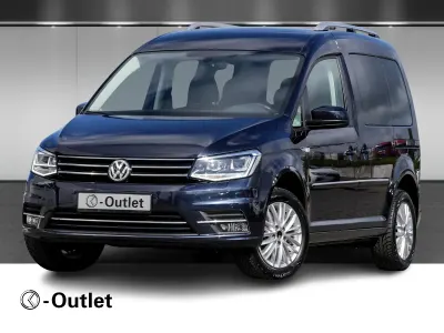 Gebraucht VW Caddy Highline 125 PS (91 kW) 2017 Blau Van / Kleinbus