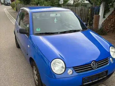 Gebraucht VW Lupo Basis 60 PS (44 kW) 2003 Blau Kleinwagen