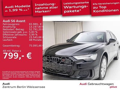 Gebraucht Audi S6 Ambiente 344 PS (253 kW) 2024 Mythosschwarz metallic Kombi