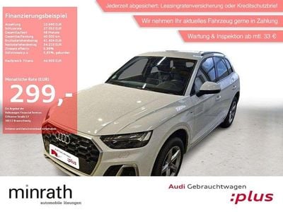 Gebraucht Audi Q5 S-Line 204 PS (150 kW) 2024 Weiß SUV