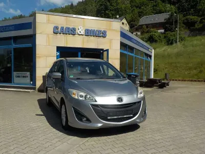 Gebraucht Mazda 5 Center-Line 116 PS (85 kW) 2011 Grau Van / Kleinbus