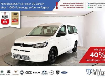 Neu VW Caddy Maxi S 122 PS (89 kW) 2026 Weiß Van / Kleinbus