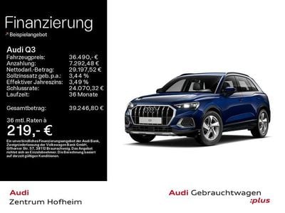 Blau Gebraucht 2025 Audi Q3 Advanced SUV | 36.490 € (Guter Preis)