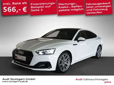 Gebraucht Audi A5 Sportback Advanced Plus 265 PS (194 kW) 2022 Weiß Kleinwagen