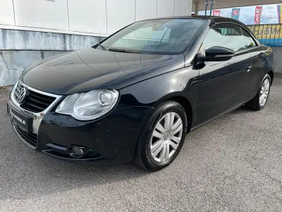 Gebraucht VW Eos 122 PS (89 kW) 2009 Schwarz Cabrio