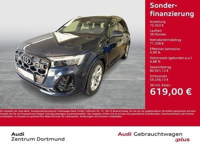 Second-hand Audi Q7 Business 286 CP (210 kW) 2025 Albastru SUV