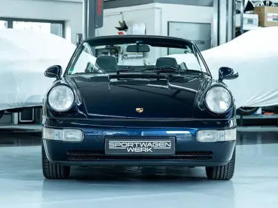 Gebraucht Porsche 911 Carrera Cabriolet 250 PS (183 kW) 1993 Blau Cabrio