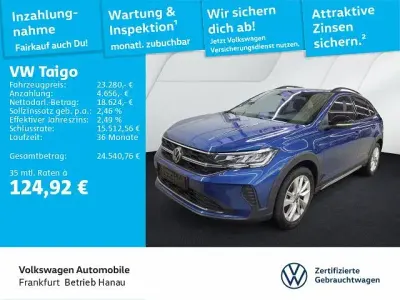 Gebraucht VW Taigo Goal 116 PS (85 kW) 2025 Blau SUV