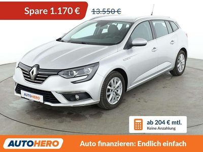 Gebraucht Renault Mégane GrandTour Intens 110 PS (80 kW) 2016 Silber Kombi