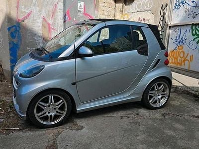 Second-hand Smart ForTwo Cabrio Brabus Xclusive 98 CP (72 kW) 2009 Argintiu Cabrio