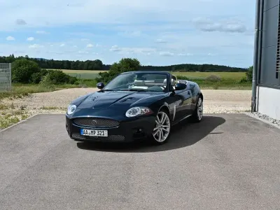 Gebraucht Jaguar XKR 416 PS (305 kW) 2007 Blau Cabrio