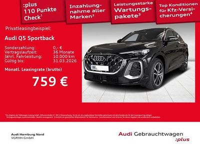 Gebraucht Audi Q5 Sportback Ambiente 204 PS (150 kW) 2025 Schwarz (0e mythosschwarz metallic) SUV