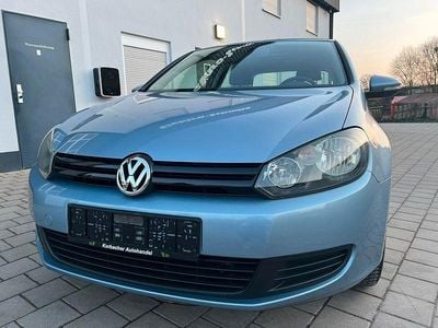Gebraucht VW Golf VI Trendline 80 PS (58 kW) 2009 Blau Kleinwagen