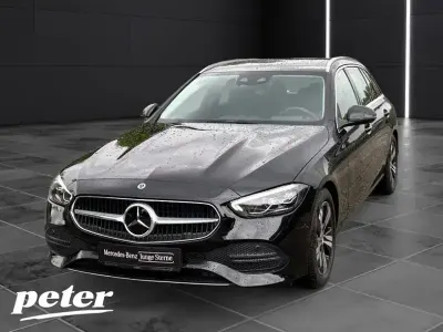 Gebraucht Mercedes C220 Avantgarde 200 PS (147 kW) 2024 Metalliclack obsidianschwarz m Kombi