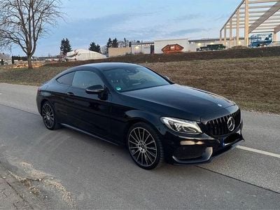 Gebraucht Mercedes C200 AMG line 184 PS (135 kW) 2016 Schwarz Coupé