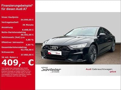Gebraucht Audi A7 S-Line 265 PS (194 kW) 2024 Schwarz Limousine